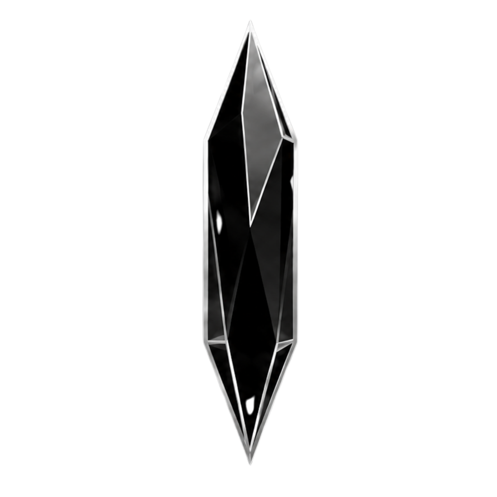 Obsidian crystal icon